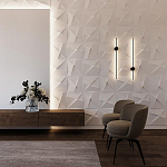 Гипсовая 3D Панель D-01 варинант исполнения - 1 | Loft Concept в Новосибирске