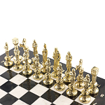Шахматы Ренессанс с доской из натурального мрамора Decorative Thematic Chess варинант исполнения - 4 | Loft Concept в Новосибирске