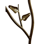 Стеллаж металлический с птичками Primavera варинант исполнения - 5 | Loft Concept в Новосибирске