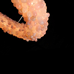 Люстра кольцевая с частичками натурального горного хрусталя Crystal Shimmer варинант исполнения - 4 | Loft Concept в Новосибирске