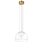 Подвесной светильник с куполообразным прозрачным стеклянным плафоном Grada Light варинант исполнения - 5 | Loft Concept в Новосибирске