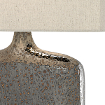 Настольная лампа керамическая с тканевым прямоугольным абажуром Flask варинант исполнения - 1 | Loft Concept в Новосибирске