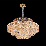 Люстра хрустальная в неоклассическом стиле на золотистом каркасе Majesty варинант исполнения - 6 | Loft Concept в Новосибирске