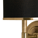 Бра с черным цилиндрическим абажуром Mid Century варинант исполнения - 1 | Loft Concept в Новосибирске