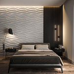 Гипсовая 3D Панель M-01 варинант исполнения - 3 | Loft Concept в Новосибирске