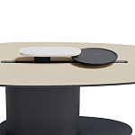 Field обеденный стол из натурального дуба варинант исполнения - 1 | Loft Concept в Новосибирске