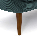 Трехместный диван с обивкой из велюра Belanger Sofa варинант исполнения - 5 | Loft Concept в Новосибирске