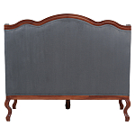 Диван двухместный из натурального бука цвета антрацит Solid Luxury варинант исполнения - 2 | Loft Concept в Новосибирске