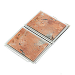 Портсигар с газовой зажигалкой из натурального камня Пегматит Stone Cigarettes Cases варинант исполнения - 2 | Loft Concept в Новосибирске