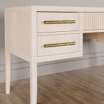 Большой Рабочий стол Primo с 5 выдвижными ящиками Светлый дуб варинант исполнения - 4 | Loft Concept в Новосибирске