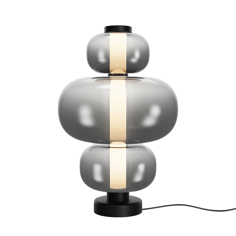 Настольный светильник Atmos 3000К 15Вт Дымчатый (Smoke) Белый в Новосибирске | Loft Concept 