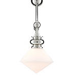 Люстра линейная с ромбовидными плафонами Pointed Diamond Shade варинант исполнения - 3 | Loft Concept в Новосибирске