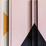 Дизайнерский комод с геометрическим рисунком Arredi варинант исполнения - 2 | Loft Concept в Новосибирске