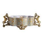 Чаша с орнаментом на бронзовых ножках в виде львов Eden Garden варинант исполнения - 3 | Loft Concept в Новосибирске