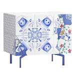 Тумба на синих ножках Grande Re Rblue варинант исполнения - 1 | Loft Concept в Новосибирске