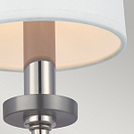 Бра для ванных комнат с белым тканевым цилиндрическим плафоном Feiss варинант исполнения - 2 | Loft Concept в Новосибирске