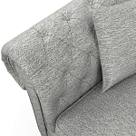 Мебельная ткань Шенилл серый цвет 138 см T4-34 варинант исполнения - 4 | Loft Concept в Новосибирске