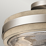 Потолочный светильник с прозрачным стеклянным плафоном с эффектом пузырьков Kichler варинант исполнения - 3 | Loft Concept в Новосибирске