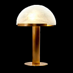 Настольная лампа c абажуром в форме купола из натурального камня  Heavenly Harmony варинант исполнения - 1 | Loft Concept в Новосибирске