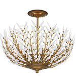 Потолочный светильник в форме цветка Hanging Flowers варинант исполнения - 2 | Loft Concept в Новосибирске