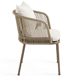 Кресло уличное Bonnie Beige Chair варинант исполнения - 3 | Loft Concept в Новосибирске