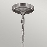 Люстра двухъярусная с белыми матовыми стеклянными плафонами в форме винных бокалов Feiss варинант исполнения - 6 | Loft Concept в Новосибирске