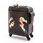 Чемодан дорожный SELETTI Travel Kit Trolley Lipstick Black варинант исполнения - 3 | Loft Concept в Новосибирске