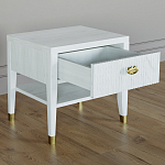 Прикроватная тумбочка с ящиком Elsa Dreams White варинант исполнения - 2 | Loft Concept в Новосибирске