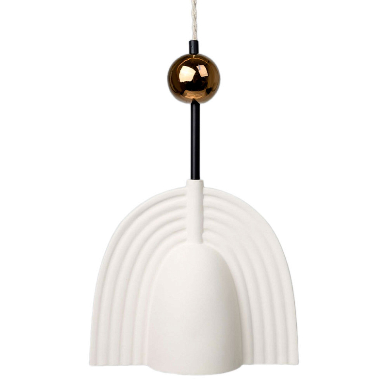 Подвесной светильник MOROSHKA one [white] Белый Бронза в Новосибирске | Loft Concept 