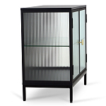 Сервант двухдверный с рифленым стеклом The Keeper варинант исполнения - 2 | Loft Concept в Новосибирске