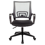 Офисное кресло с основанием из черного пластика Desk chairs Grey варинант исполнения - 3 | Loft Concept в Новосибирске