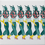 Плитка дизайнерская Фруктовый лес варинант исполнения - 2 | Loft Concept в Новосибирске