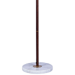 Торшер с плиссированным белым абажуром Pleated White Floor Lamp варинант исполнения - 3 | Loft Concept в Новосибирске