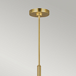 Люстра с 6-ю лампами на тонких изогнутых рожках в современном стиле Feiss варинант исполнения - 3 | Loft Concept в Новосибирске