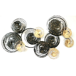 Панно настенное Blank Gray Threads варинант исполнения - 1 | Loft Concept в Новосибирске