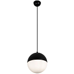 Подвесной светильник шар Ponzio Flos Black Sphere Hanging Lamp варинант исполнения - 4 | Loft Concept в Новосибирске