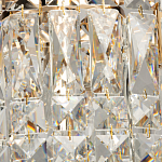 Потолочный светильник круглый с прозрачными подвесками Lunet варинант исполнения - 5 | Loft Concept в Новосибирске