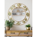 Зеркало настенное в металлическом обрамлении Mirror Golden Portal варинант исполнения - 3 | Loft Concept в Новосибирске