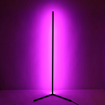 Торшер черного цвета на угловом основании Arteriors варинант исполнения - 3 | Loft Concept в Новосибирске