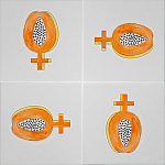 Плитка дизайнерская Женский фркут варинант исполнения - 1 | Loft Concept в Новосибирске