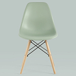 Пластиковый стул на ножках из массива бука Eames Mint варинант исполнения - 3 | Loft Concept в Новосибирске