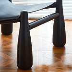 Кресло черно-белое со съемными подушками Celebrity варинант исполнения - 5 | Loft Concept в Новосибирске