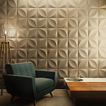 Гипсовая 3D Панель M-21 варинант исполнения - 2 | Loft Concept в Новосибирске