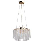 Люстра с подвесными рифлеными стеклянными трубками Nembus варинант исполнения - 13 | Loft Concept в Новосибирске