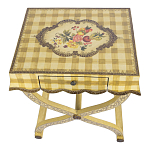 Приставной столик с ящиком в стиле ретро Vintage Rustic Tablecloth варинант исполнения - 4 | Loft Concept в Новосибирске