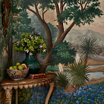 Обои ручная роспись Hill Country Scenic Special Colourway on scenic paper варинант исполнения - 5 | Loft Concept в Новосибирске