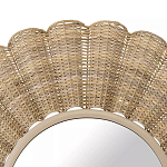 Зеркало круглое в плетеной раме Reed Mirror варинант исполнения - 2 | Loft Concept в Новосибирске