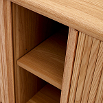 Буфет с 2-мя раздвижными дверцами из ясеневого шпона Toinette варинант исполнения - 3 | Loft Concept в Новосибирске