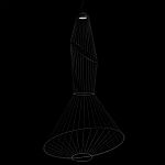 Подвесной светильник из металла Geometry of Beauty варинант исполнения - 4 | Loft Concept в Новосибирске