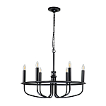 Люстра круглая с 6-ю лампами Kichler варинант исполнения - 8 | Loft Concept в Новосибирске